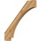 Ekena Millwork 4"W x 44"D x 44"H Imperial Rough Sawn Knee Brace, Western Red Cedar BRC04X44X44IMP00RWR - alternate 1